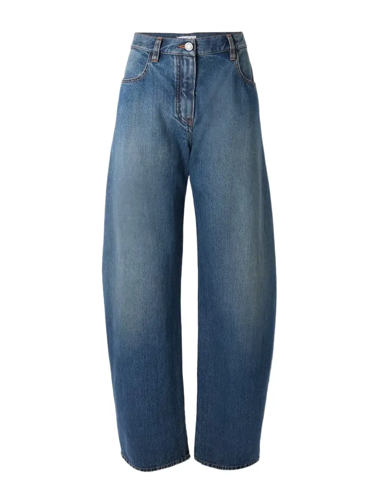 Alaïa Low-rise Barrel-leg Jeans