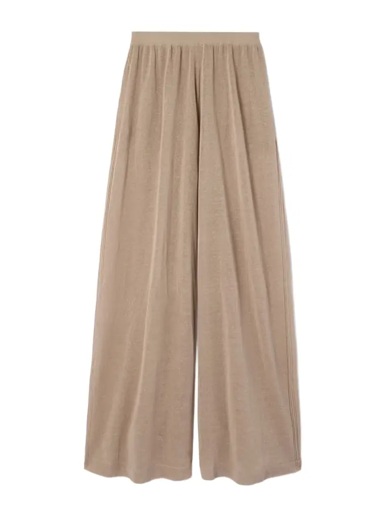 Alaïa Linen And Silk-blend Pants