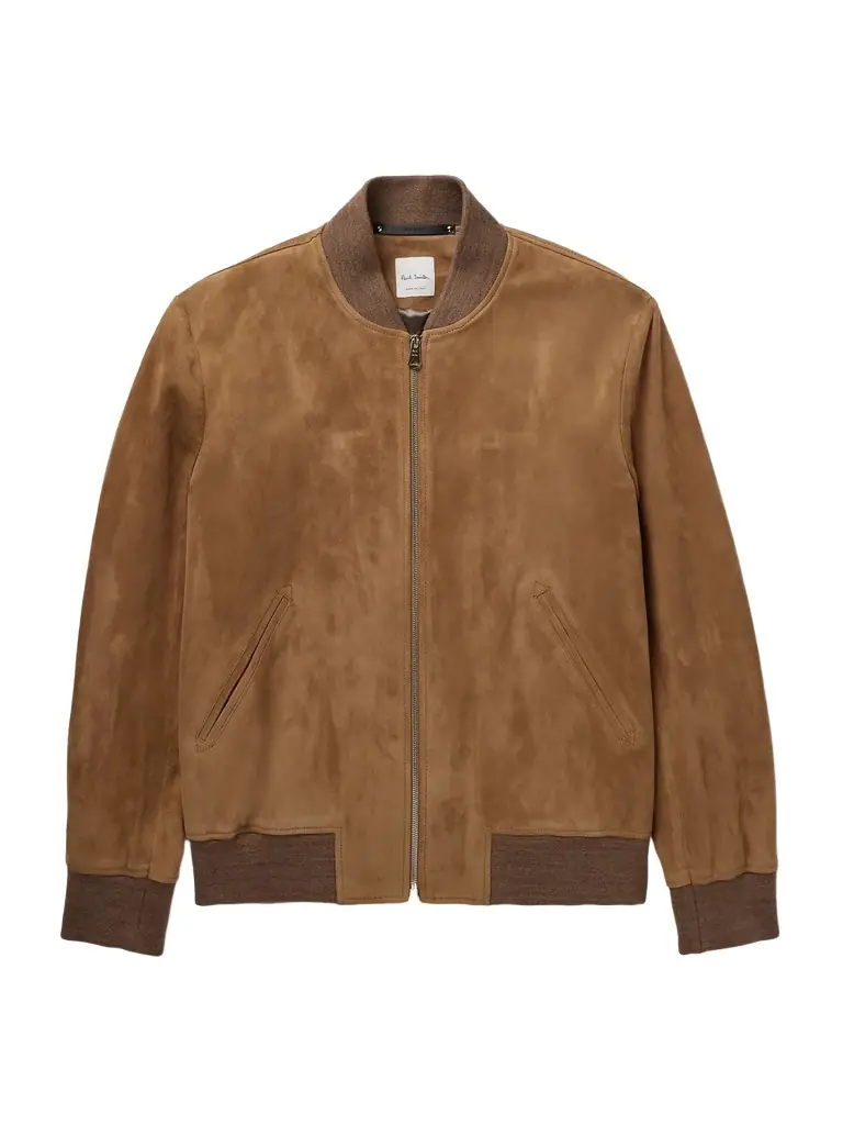 Paul Smith Suede Bomber Jacket - Men - Women's Clothing