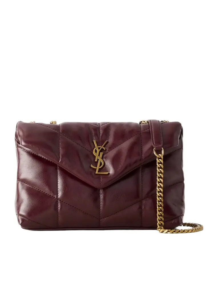 Saint Laurent Toy Puffer Matelassé Leather Shoulder Bag