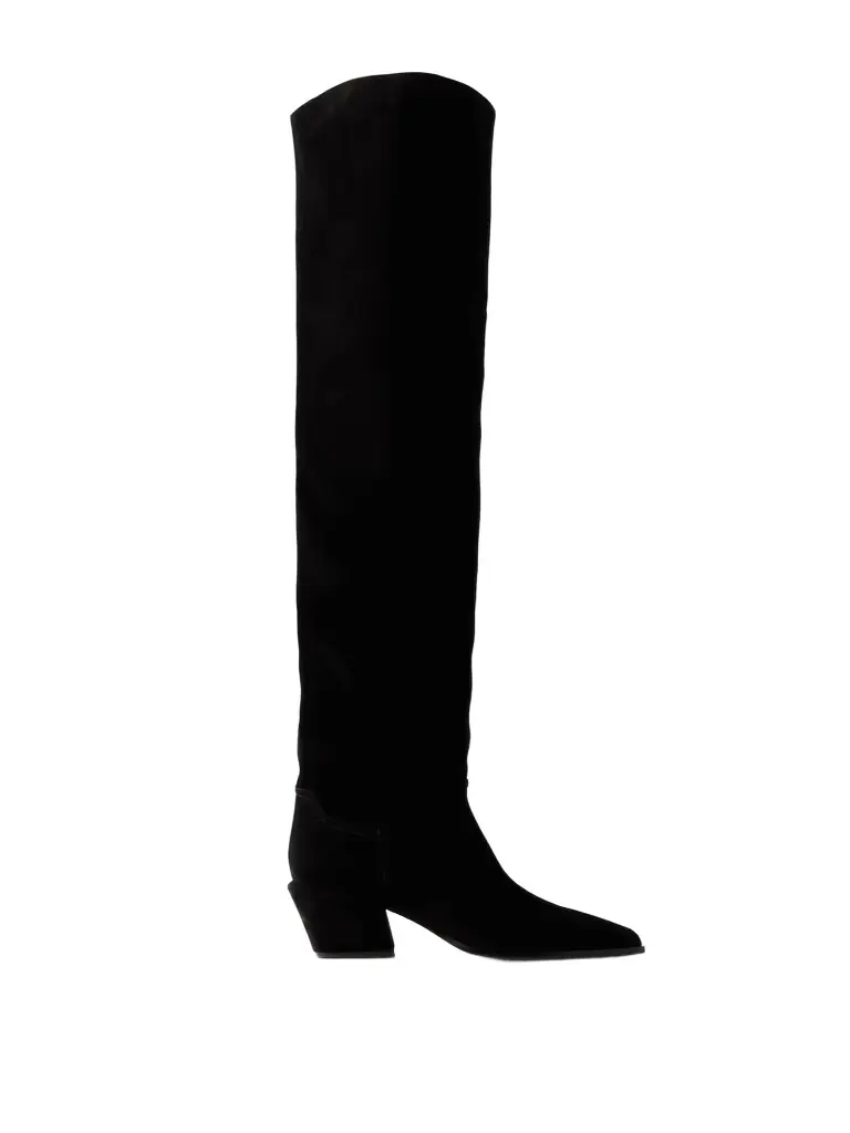 Paris Texas Bettina 50 Suede Over-the-knee Boots