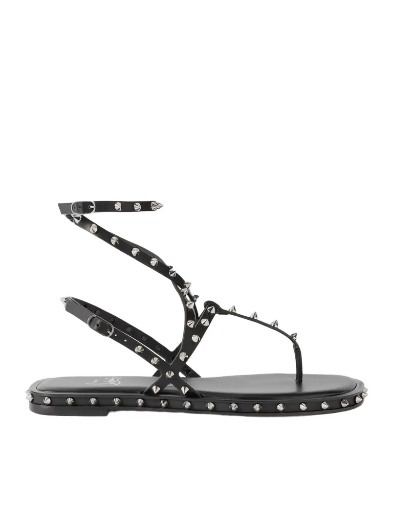 Christian Louboutin Bombina Studded Leather Sandals