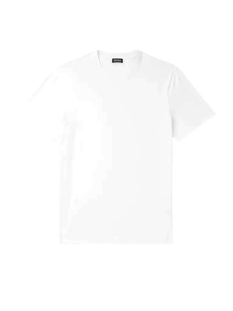 Zegna Cotton-Jersey T-Shirt - Men