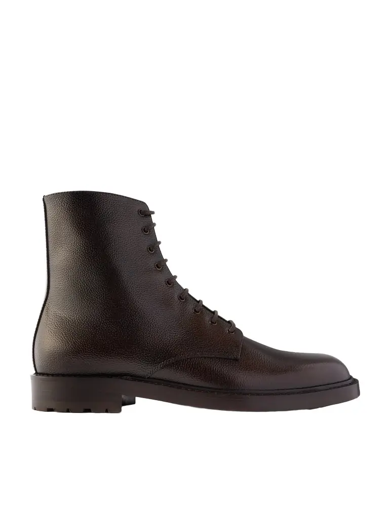 Brunello Cucinelli Pedula Full-Grain Leather Boots - Men - Women's Shoes