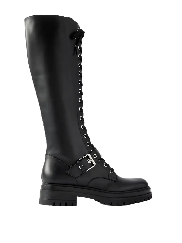 Gianvito Rossi Leather Knee Boots