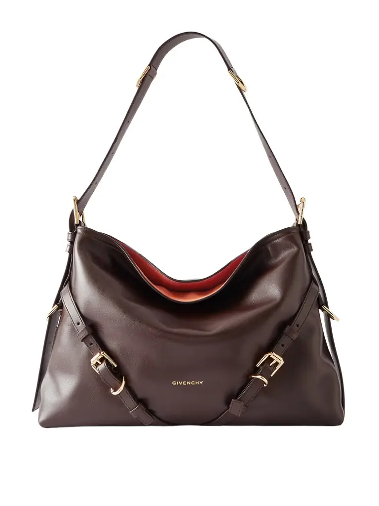 Givenchy Voyou Medium Leather Shoulder Bag