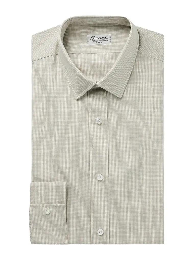 Charvet Checked Cotton-Poplin Shirt - Men