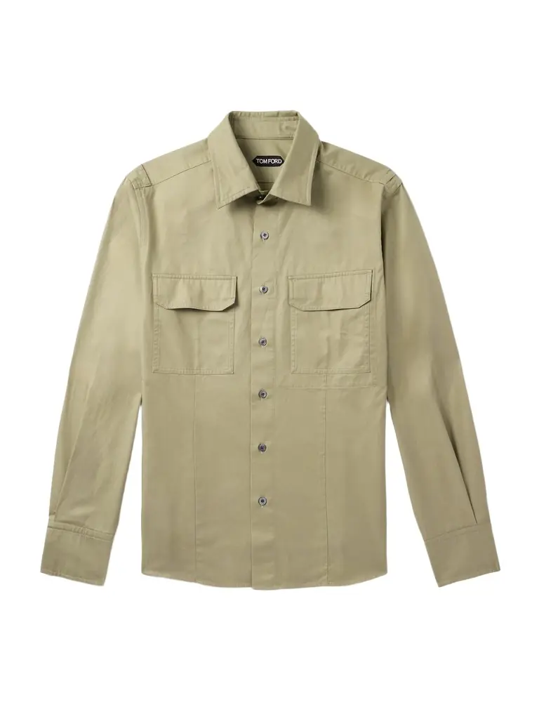 Tom Ford Cotton-Twill Shirt - Men