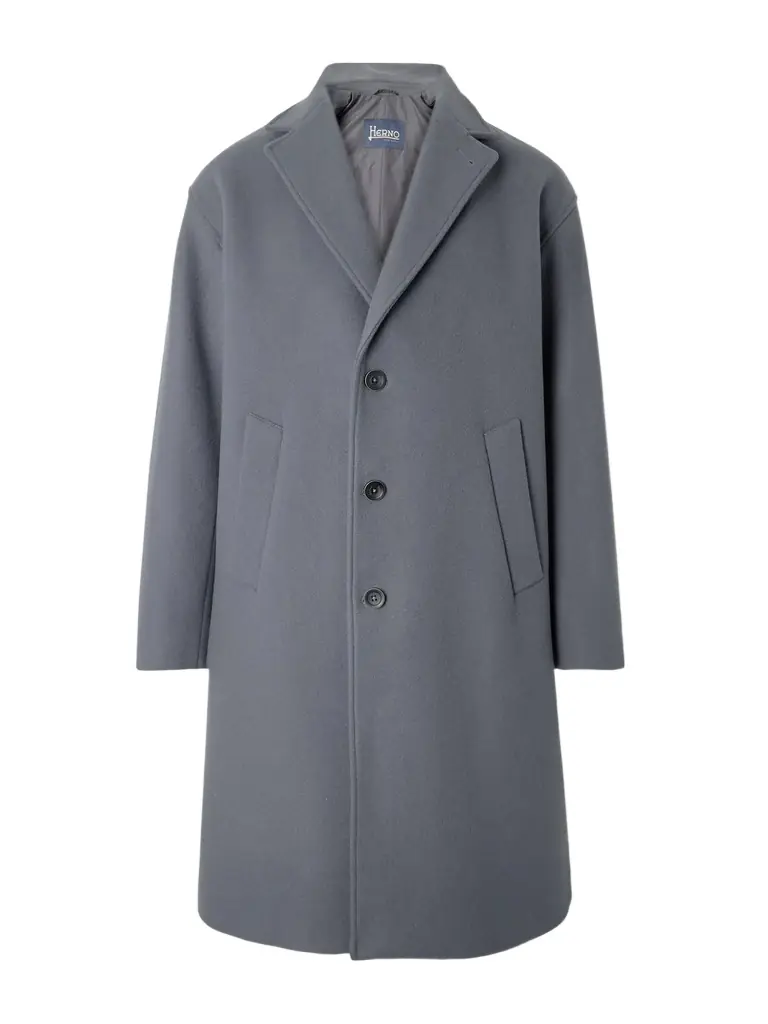 HERNO Wool-Blend Overcoat - Men