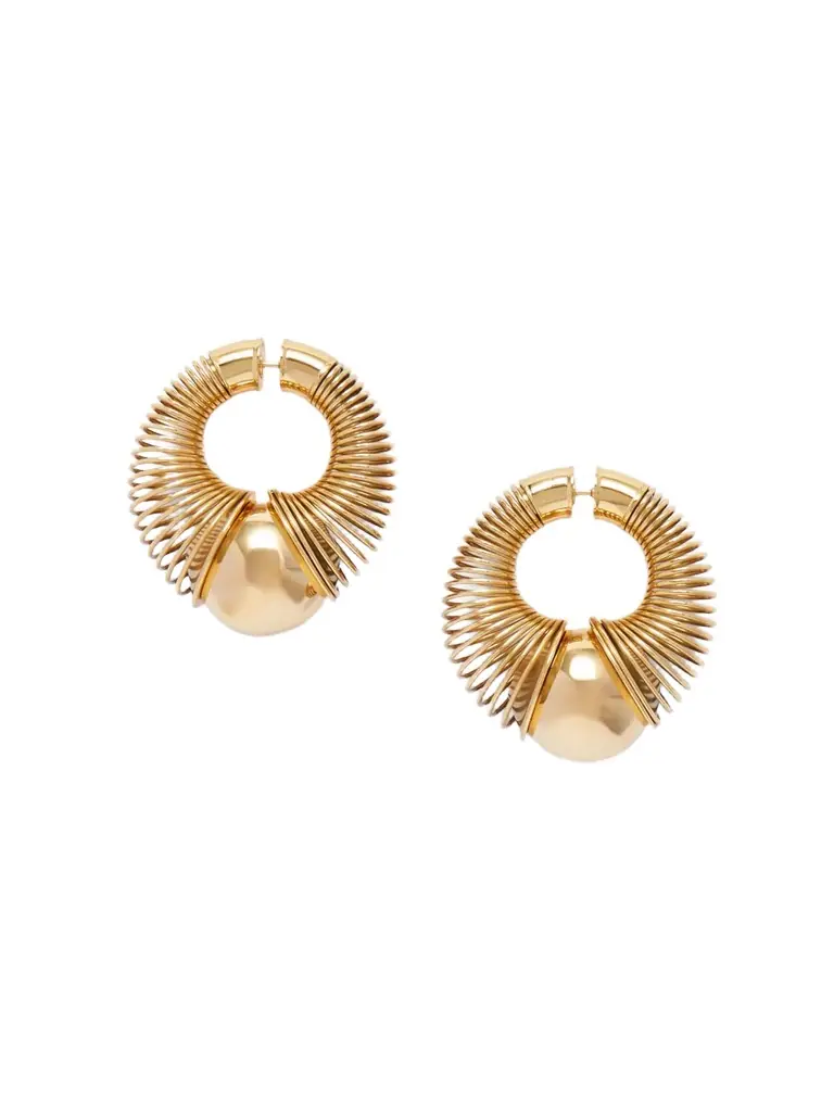 Alaïa tone Hoop Earrings