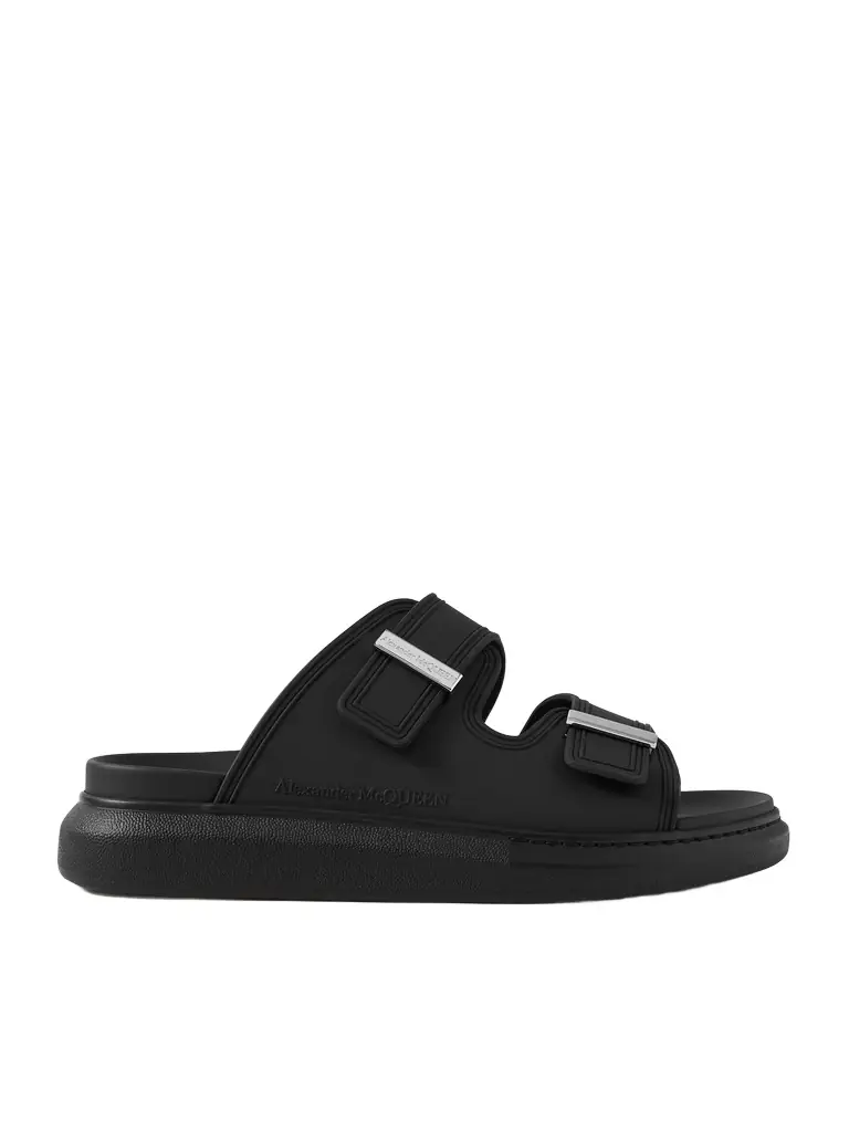 McQueen Exagerrated-Sole Rubber Slides - Men