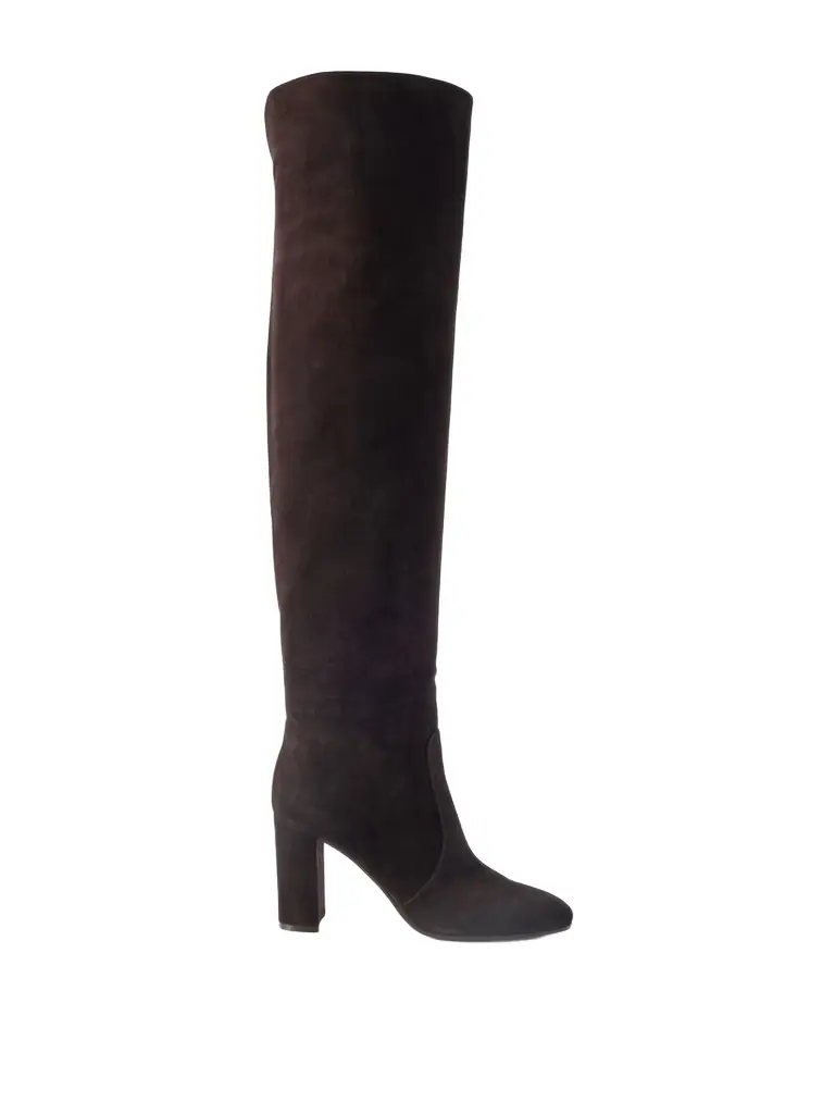 Gianvito Rossi 85 Over-the-knee Suede Boots