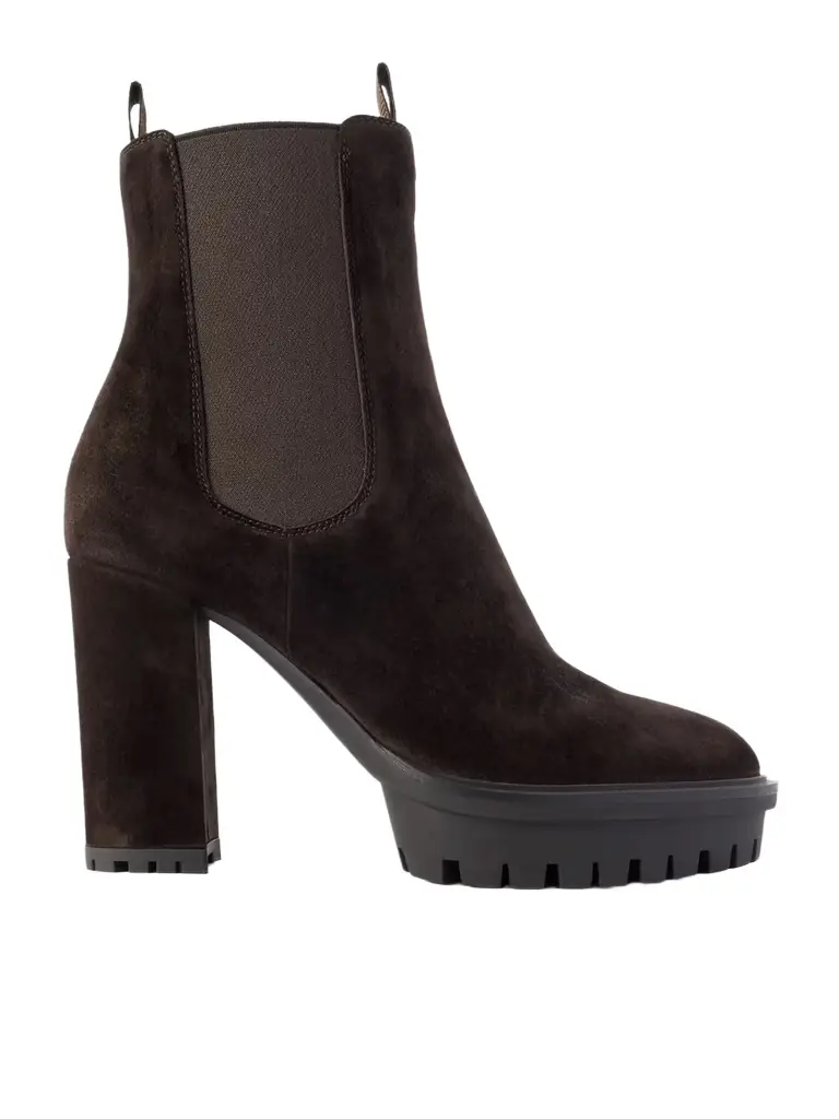 Gianvito Rossi 70 Suede Chelsea Boots