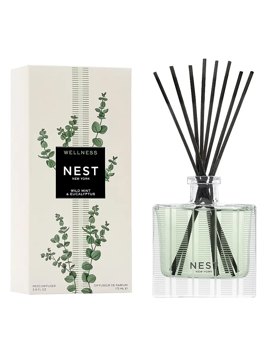 NEST New York Wild Mint & Eucalyptus Reed Diffuser