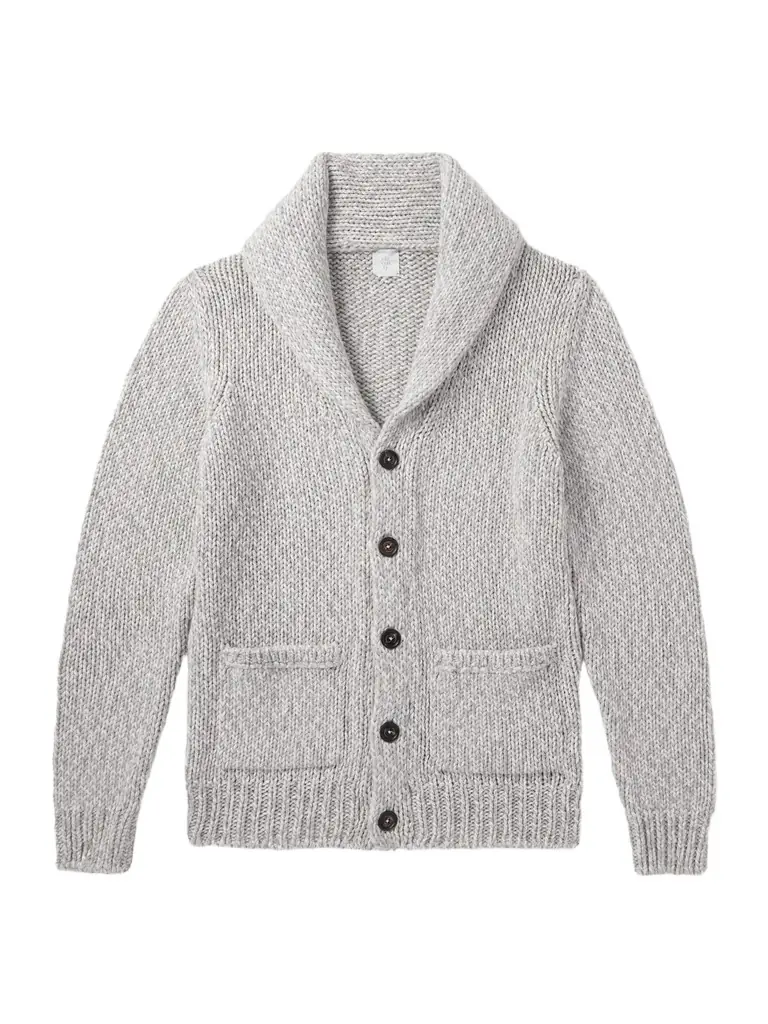 ELEVENTY Slim-Fit Shawl-Collar Cashmere Cardigan - Men