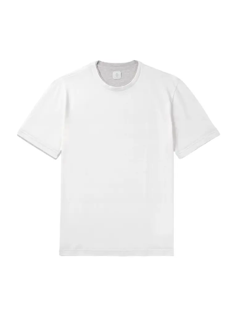 ELEVENTY Giza Cotton-Jersey T-Shirt - Men