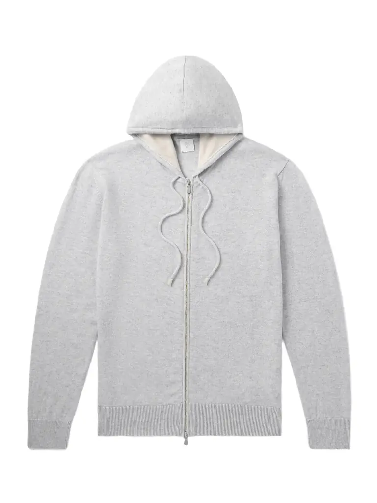 ELEVENTY Cashmere Zip-Up Hoodie - Men