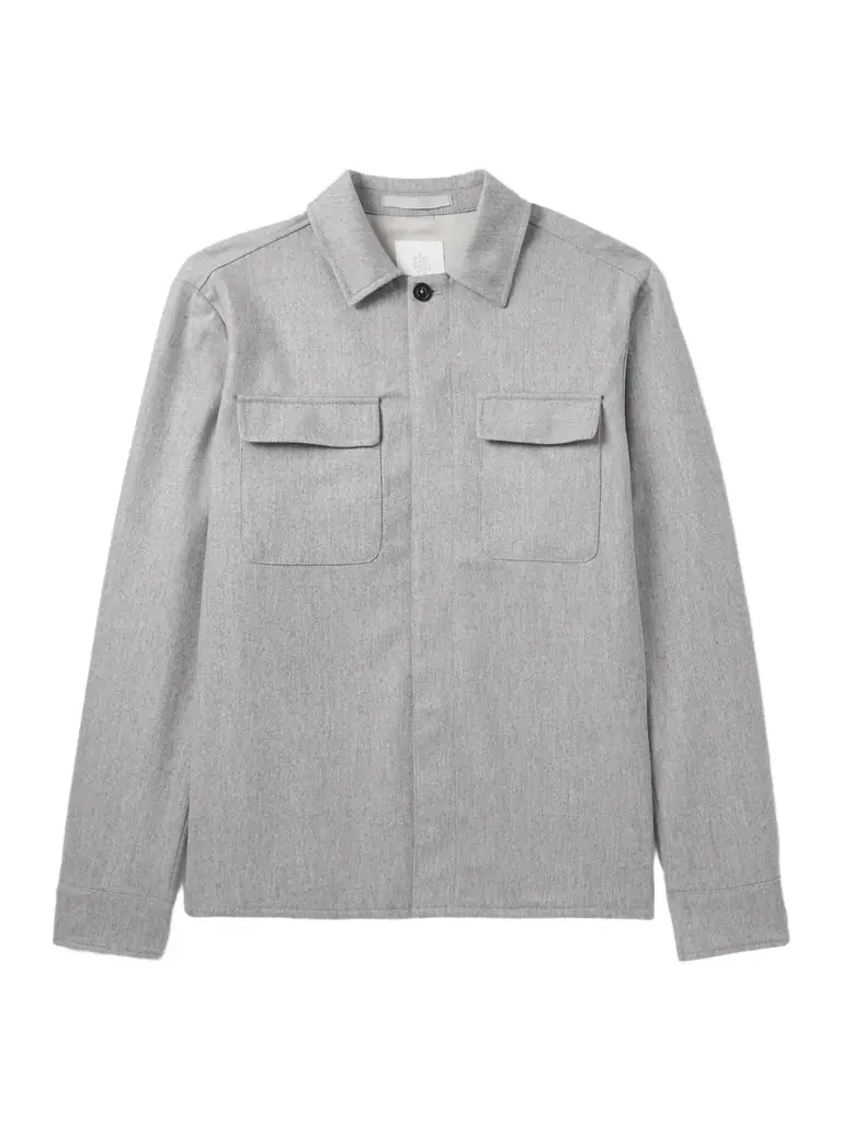 ELEVENTY Wool-Blend Overshirt - Men