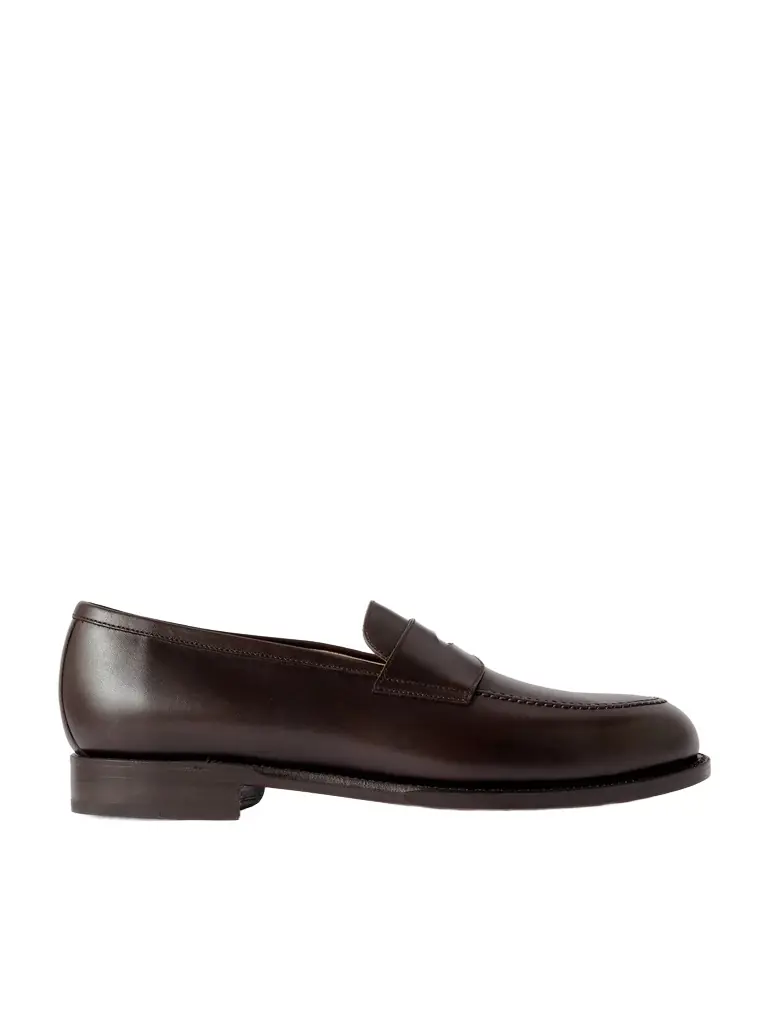 MORJAS Leather Penny Loafers - Men