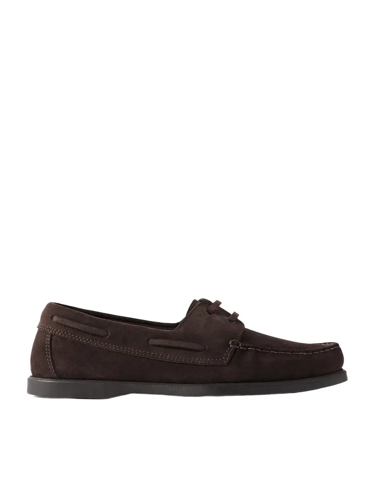 MORJAS Suede Boat Shoes - Men