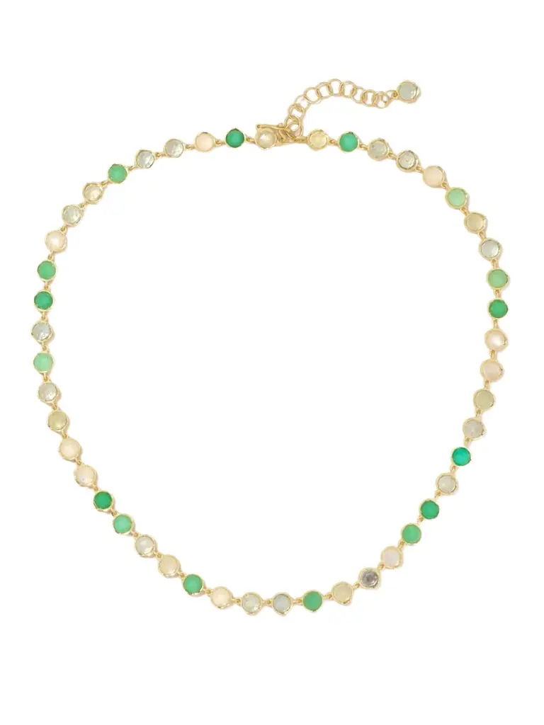 Irene Neuwirth 18-karat Gold Multi-stone Necklace