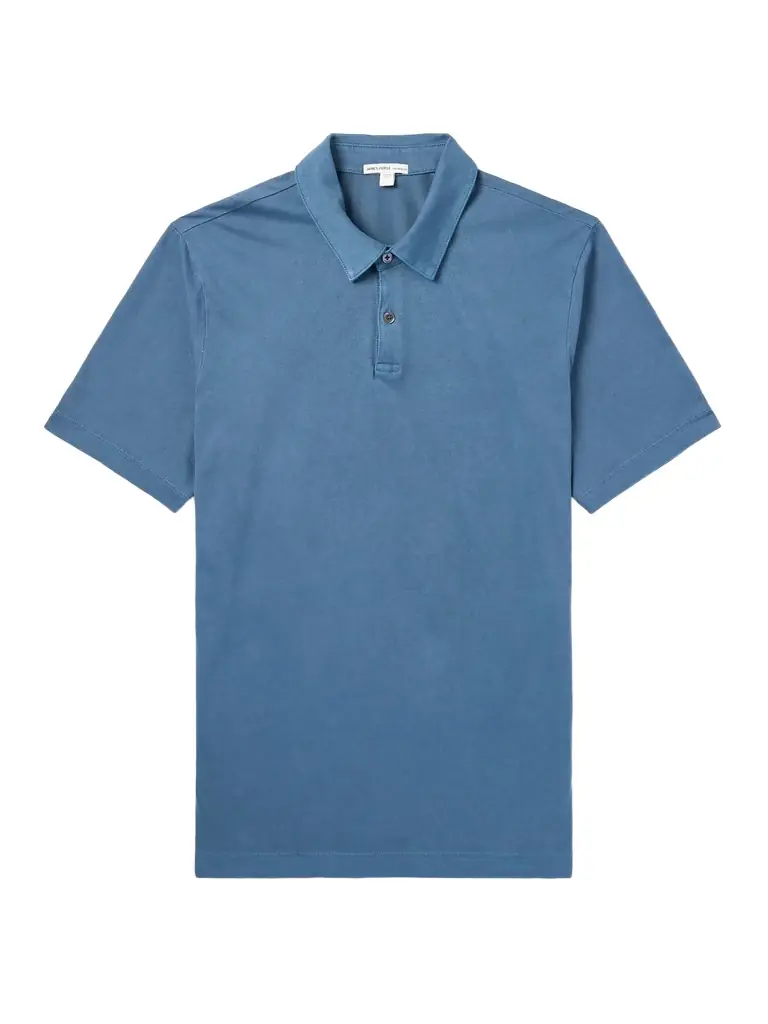 James Perse Supima Cotton-Jersey Polo Shirt - Men