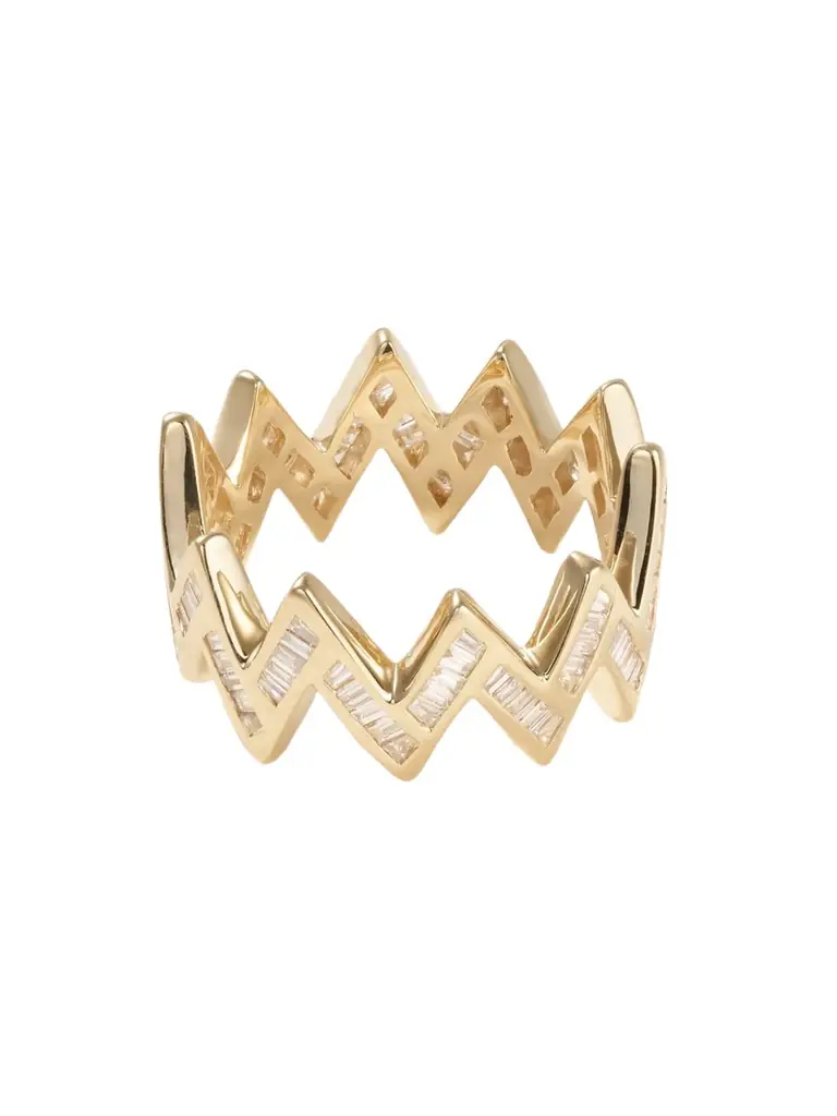 KOLOURS JEWELRY Creo 14-karat Gold Diamond Ring