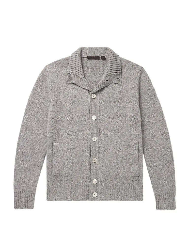 Incotex Incotex Zanone Slim-Fit Virgin Wool Cardigan - Men