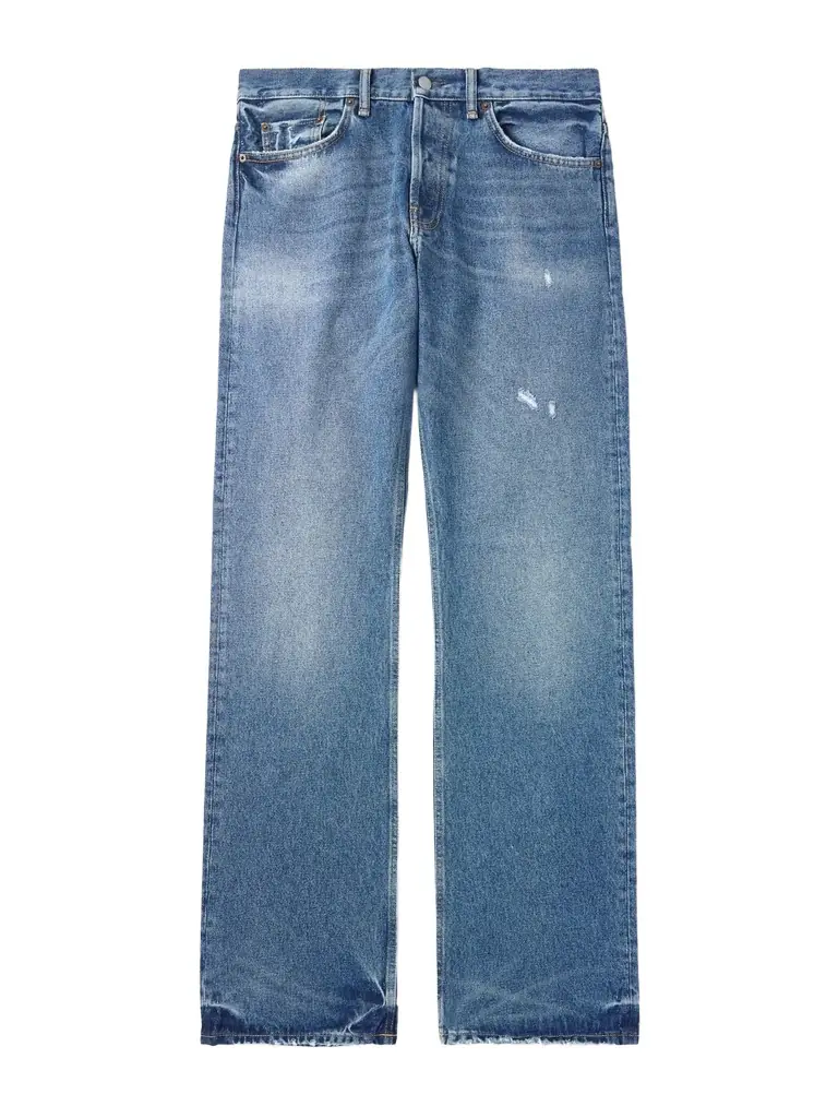 Acne Studios 2010M Straight-Leg Distressed Jeans - Men