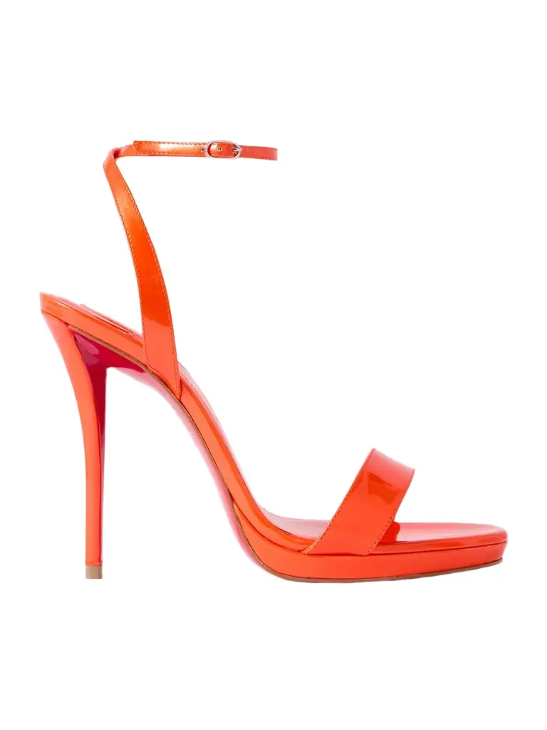 Christian Louboutin Miss Z Queen 120 Patent-leather Sandals