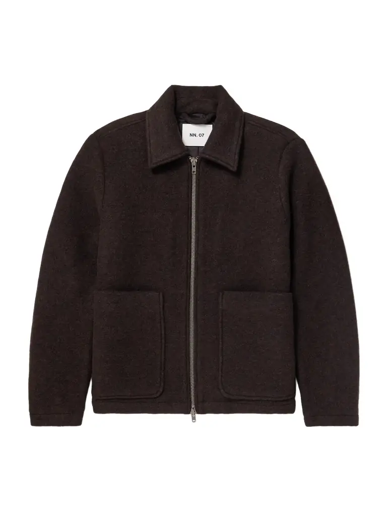 NN07 Gael 8267 Brushed Wool-Blend Jacket - Men