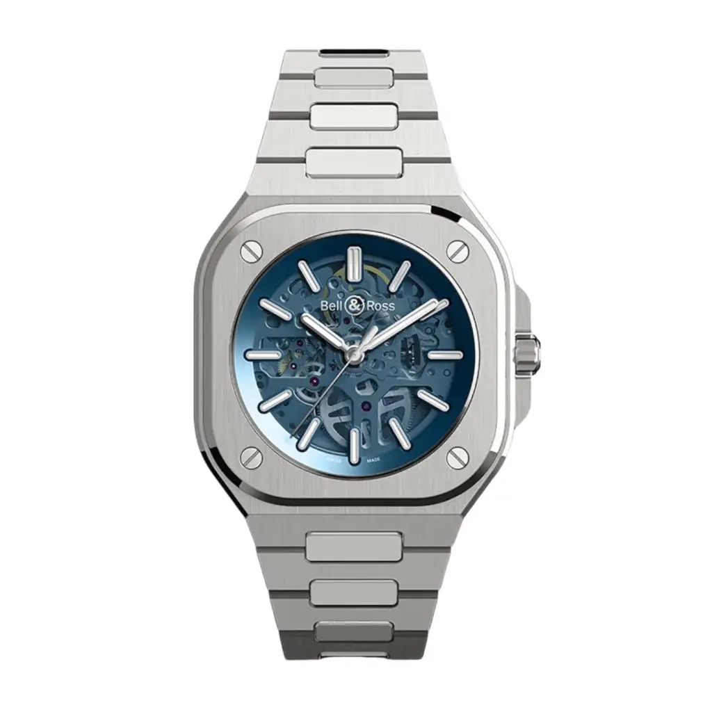 Bell & Ross Bell & Ross BR 05 Skeleton Blue Stainless Steel Automatic Men's Watch by The Solist - Men's Jewelry And Watches
