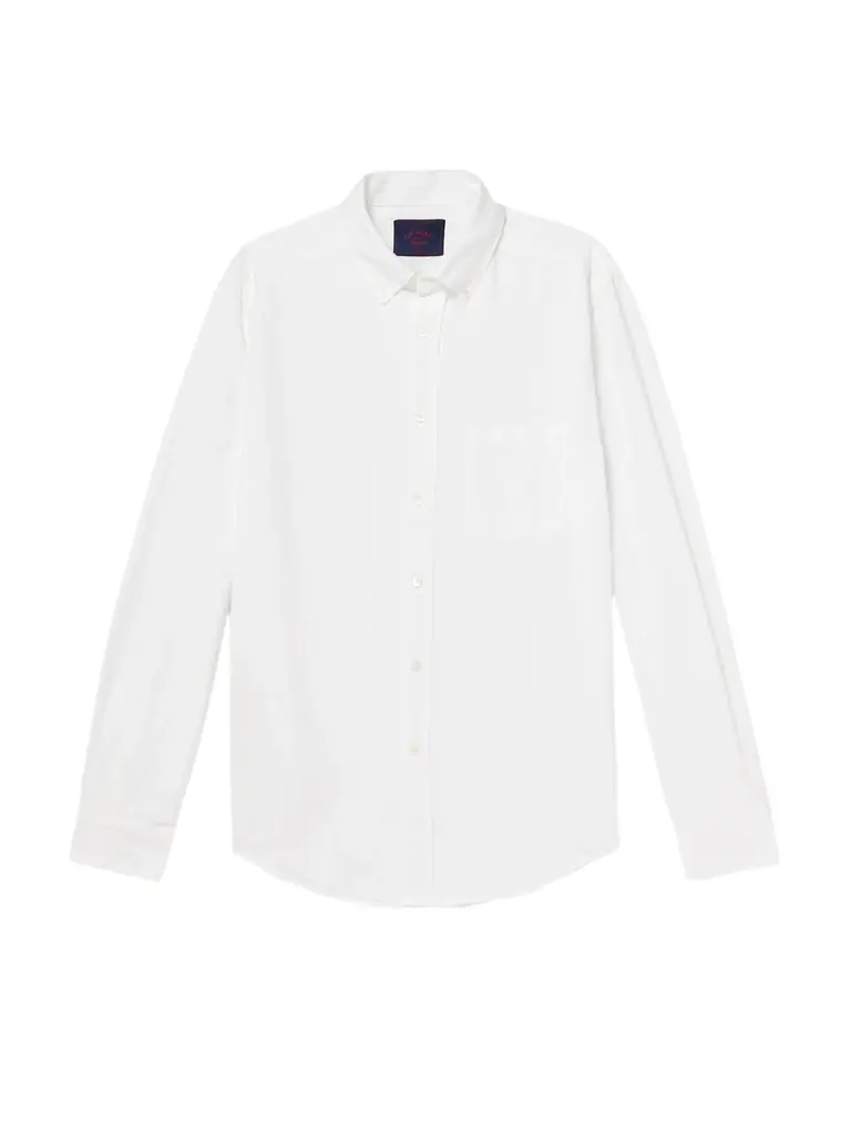 Portuguese Flannel Belavista Button-Down Collar Cotton Shirt - Men