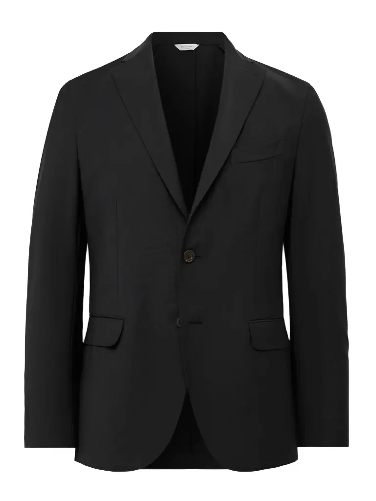 Boglioli K-Jacket Unstructured Wool-Blend Crepe Suit Jacket - Men