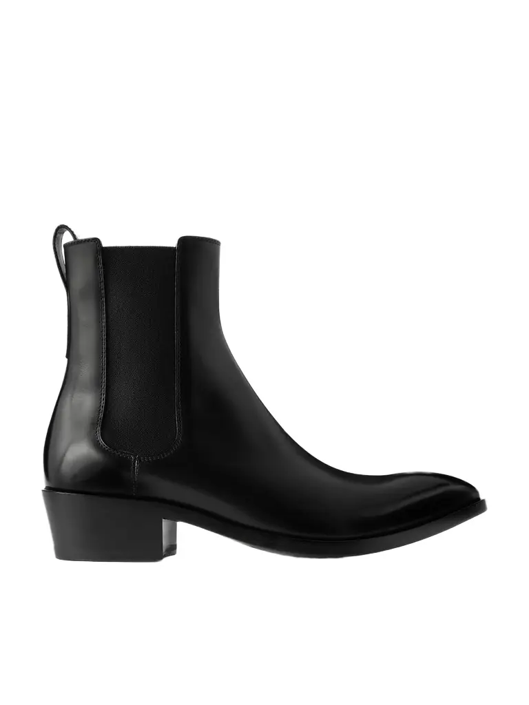 Tom Ford Dagger Leather Chelsea Boots - Men