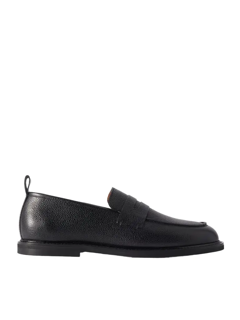 MR P. Leo Full-Grain Leather Penny Loafers - Men