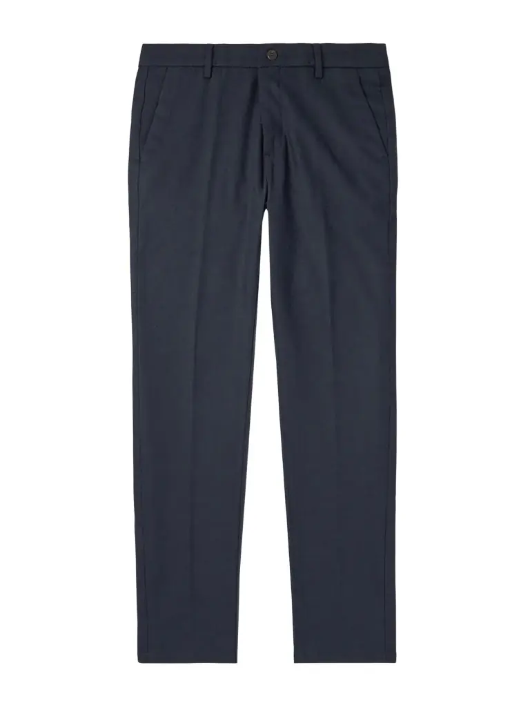 ELEVENTY Straight-Leg Stretch Wool and Cashmere-Blend Trousers - Men