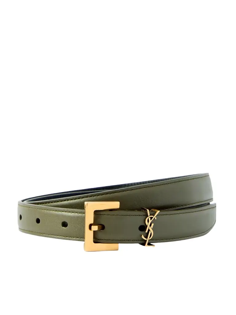 Saint Laurent Leather Belt