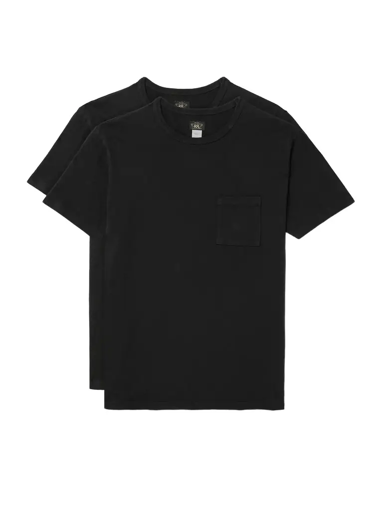 RRL Two-Pack Garment-Dyed Cotton-Jersey T-Shirts - Men
