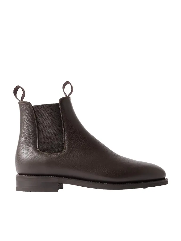 MORJAS Full-Grain Leather Chelsea Boots - Men
