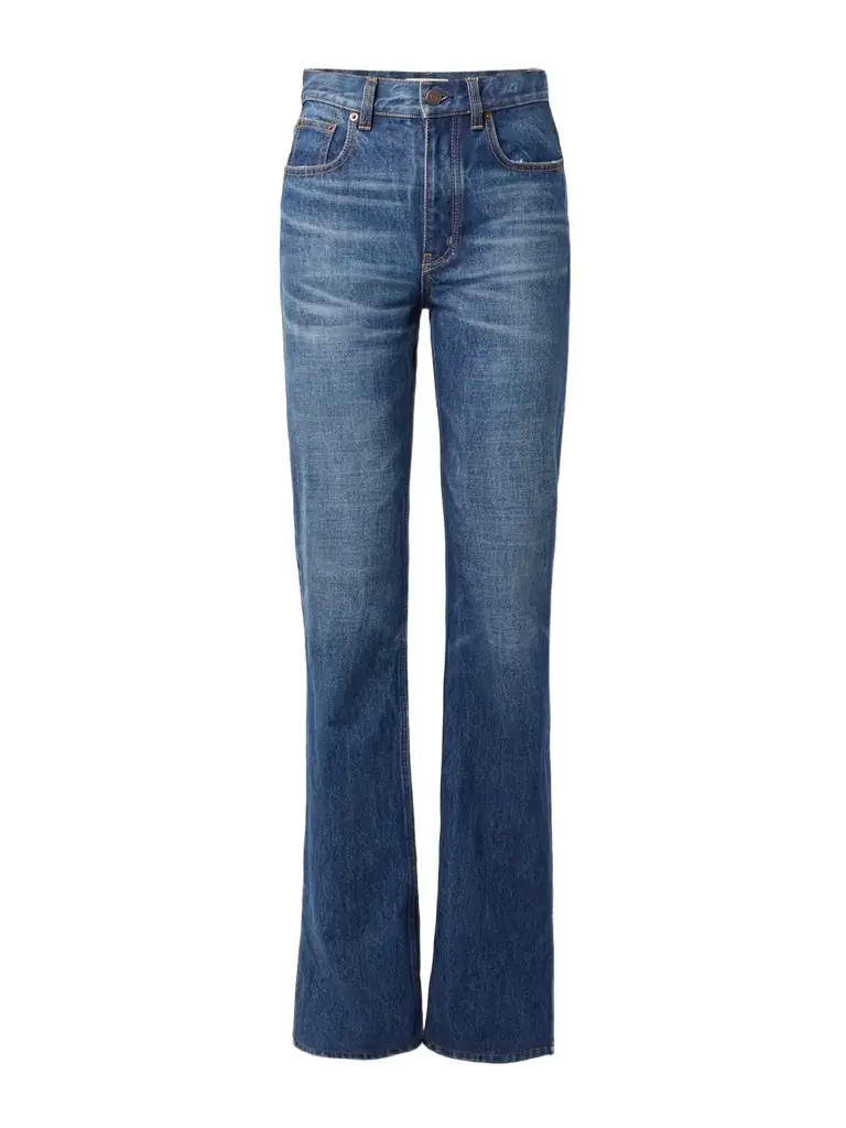 Chloé High-rise Slim-leg Organic Jeans
