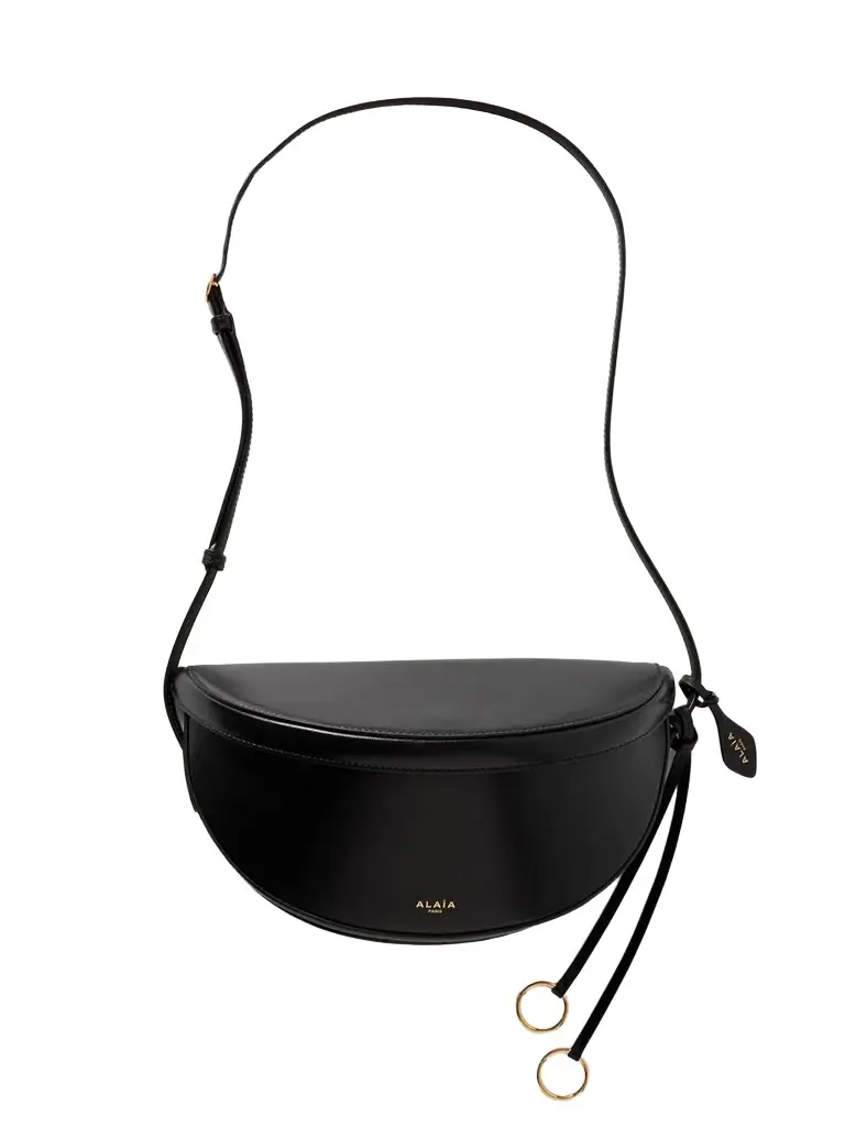 Alaïa Molded East West Leather Shoulder Bag