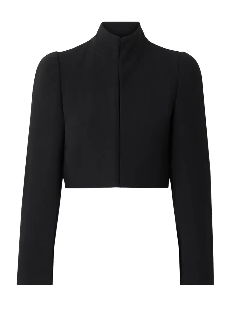 Alaïa Cropped Twill Jacket