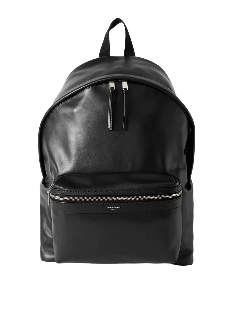 Saint Laurent City Leather Backpack - Men