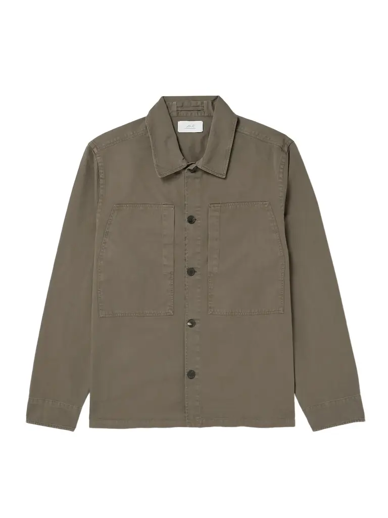 MR P. Oversized Organic Cotton-Twill Overshirt - Men