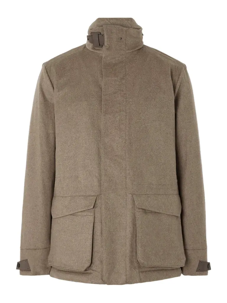 Sease Uptown Padded Hooded Cashmere Jacket - Men