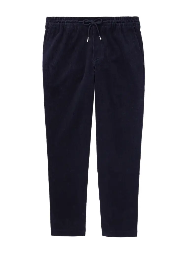 MR P. Edwin Tapered Cotton-Corduroy Drawstring Trousers - Men