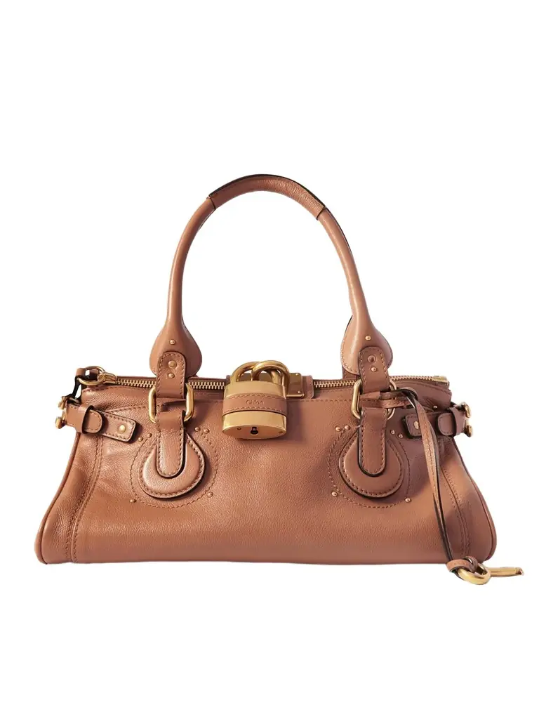 Chloé Paddington Embellished Leather Tote