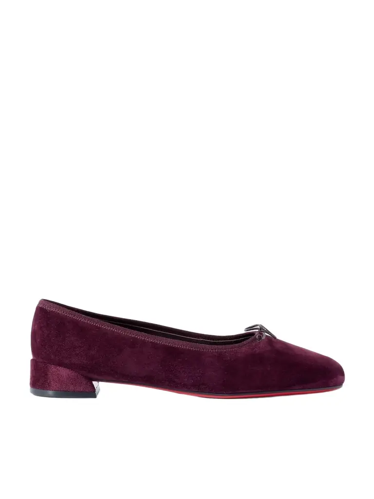 Christian Louboutin Sweetie Jane Suede Ballet Flats