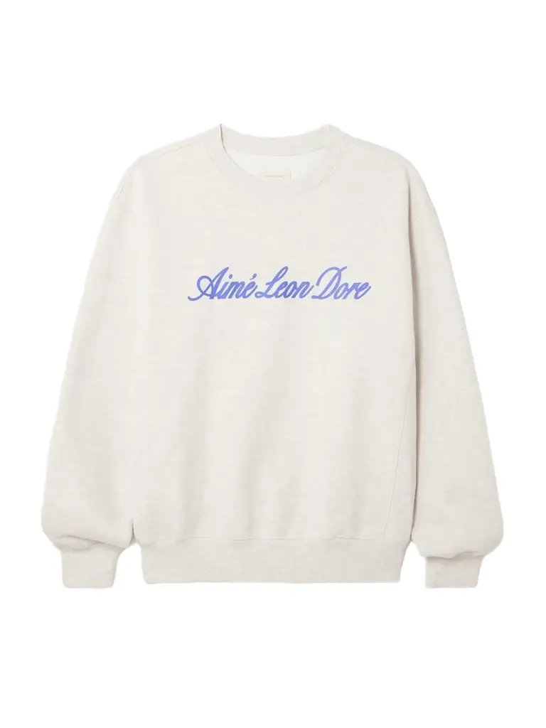 Aimé Leon Dore Logo-print Cotton-jersey Sweatshirt